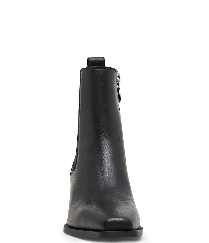 Blondo Dusi Waterproof Leather Mid Heel Booties