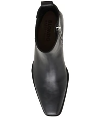 Blondo Dusi Waterproof Leather Mid Heel Booties