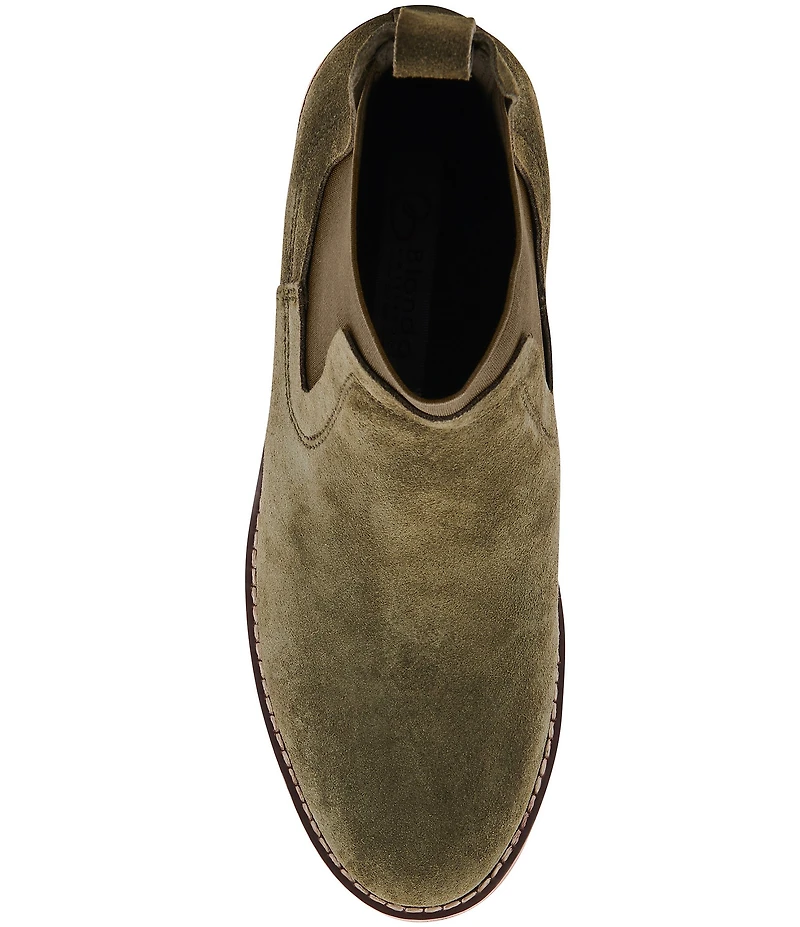 Blondo Dyme Waterproof Suede Lug Sole Booties