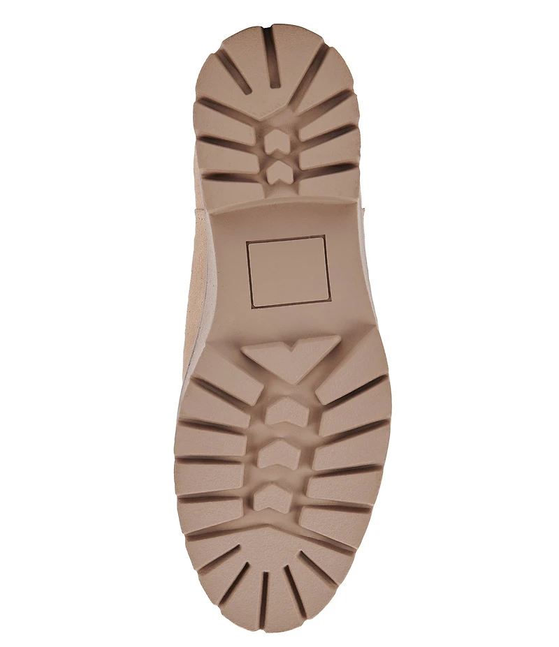 Blondo Dyme Waterproof Suede Lug Sole Booties