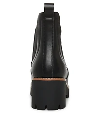 Blondo Dyme Waterproof Leather Lug Sole Boots