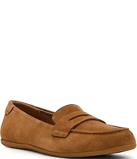 Blondo Felisha Waterproof Suede Penny Keeper Loafers