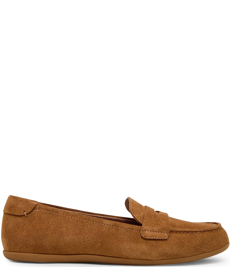 Blondo Felisha Waterproof Suede Penny Keeper Loafers