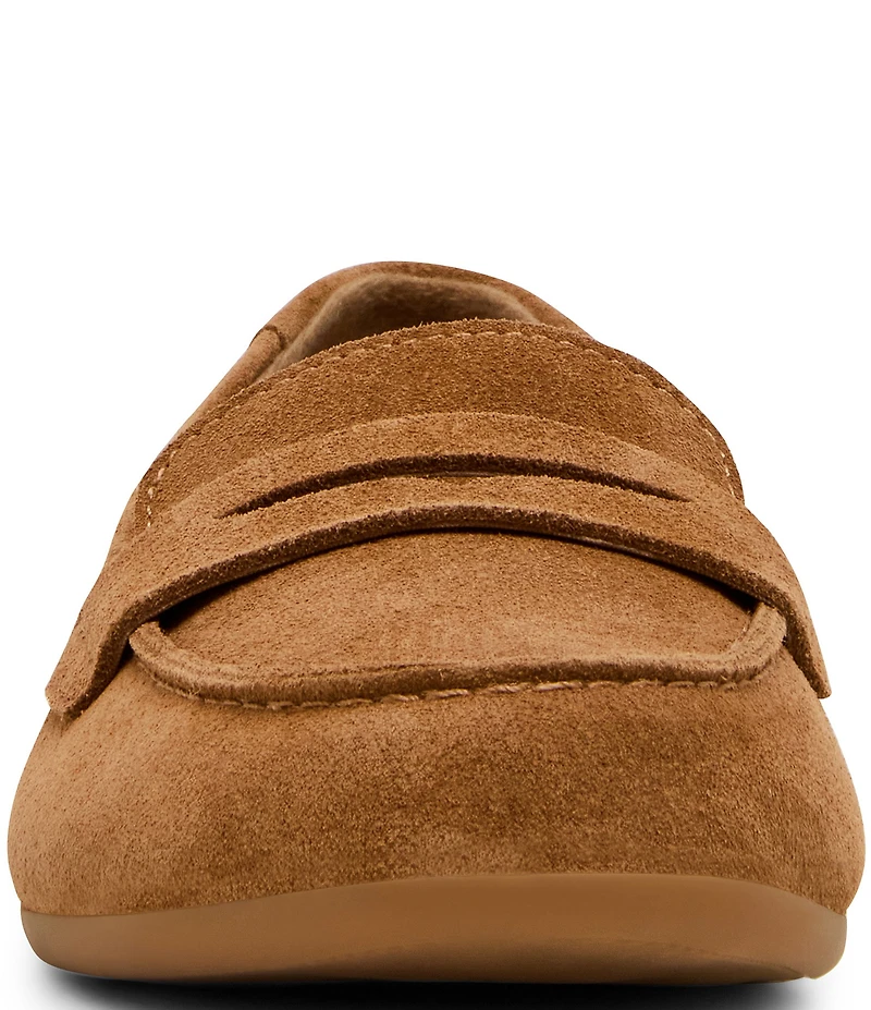Blondo Felisha Waterproof Suede Penny Keeper Loafers