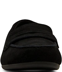 Blondo Felisha Waterproof Suede Penny Keeper Loafers