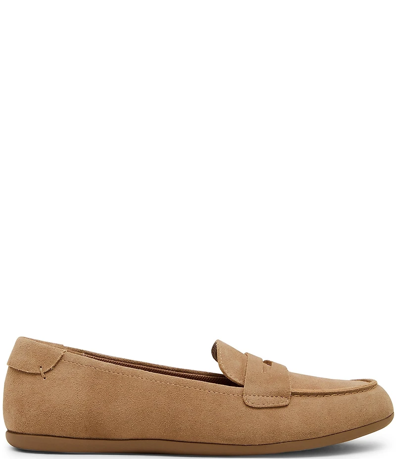 Blondo Felisha Waterproof Suede Penny Keeper Loafers