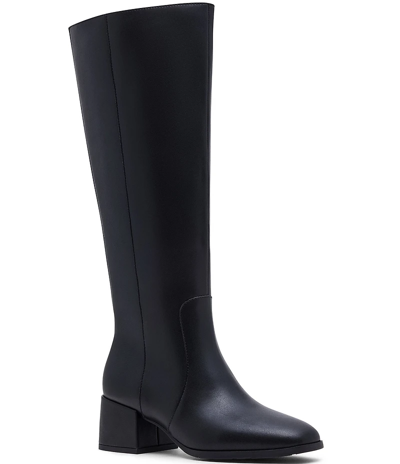 Blondo Flair Waterproof Leather Tall Block Heel Boots