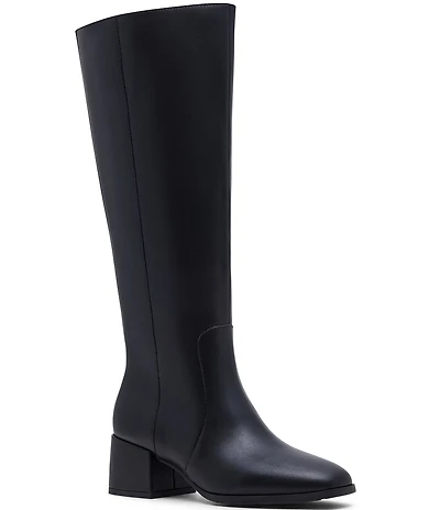 Blondo Flair Waterproof Leather Tall Block Heel Boots