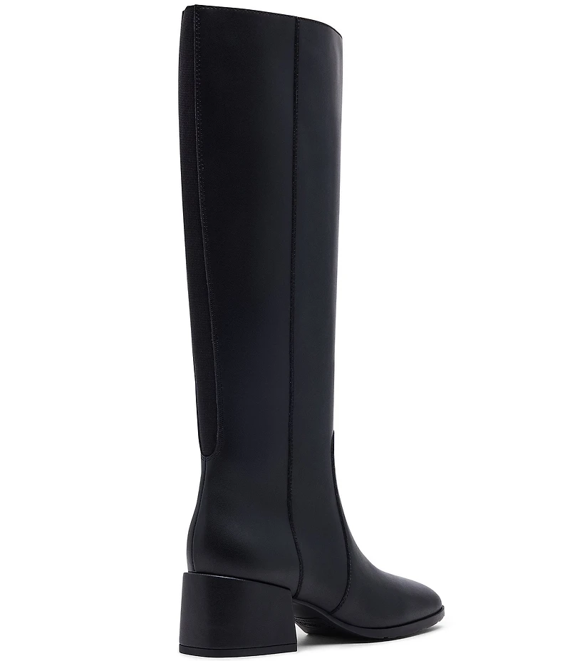 Blondo Flair Waterproof Leather Tall Block Heel Boots