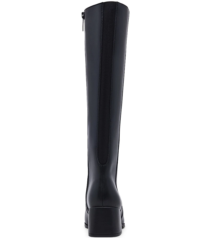 Blondo Flair Waterproof Leather Tall Block Heel Boots