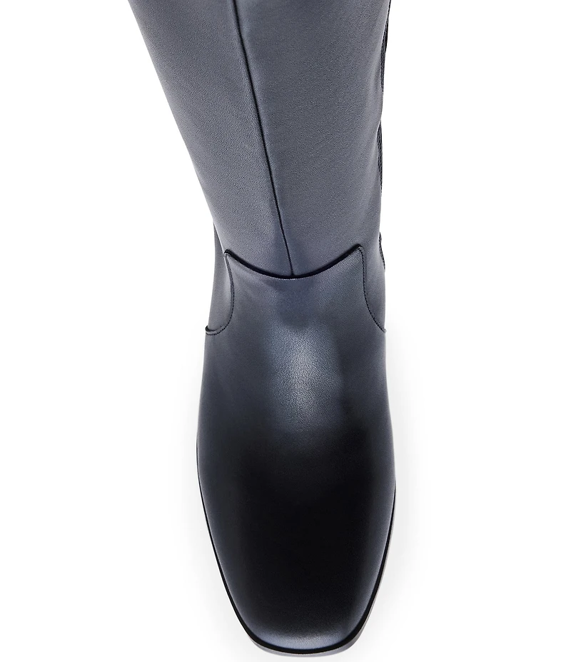 Blondo Flair Waterproof Leather Tall Block Heel Boots