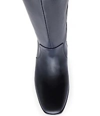 Blondo Flair Waterproof Leather Tall Block Heel Boots