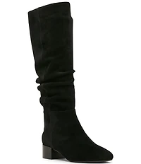 Blondo Hannah Waterproof Suede Slouch Tall Boots
