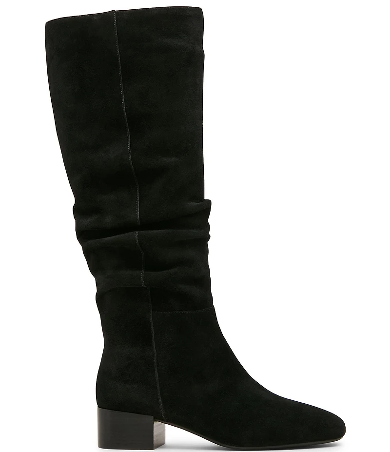 Blondo Hannah Waterproof Suede Slouch Tall Boots
