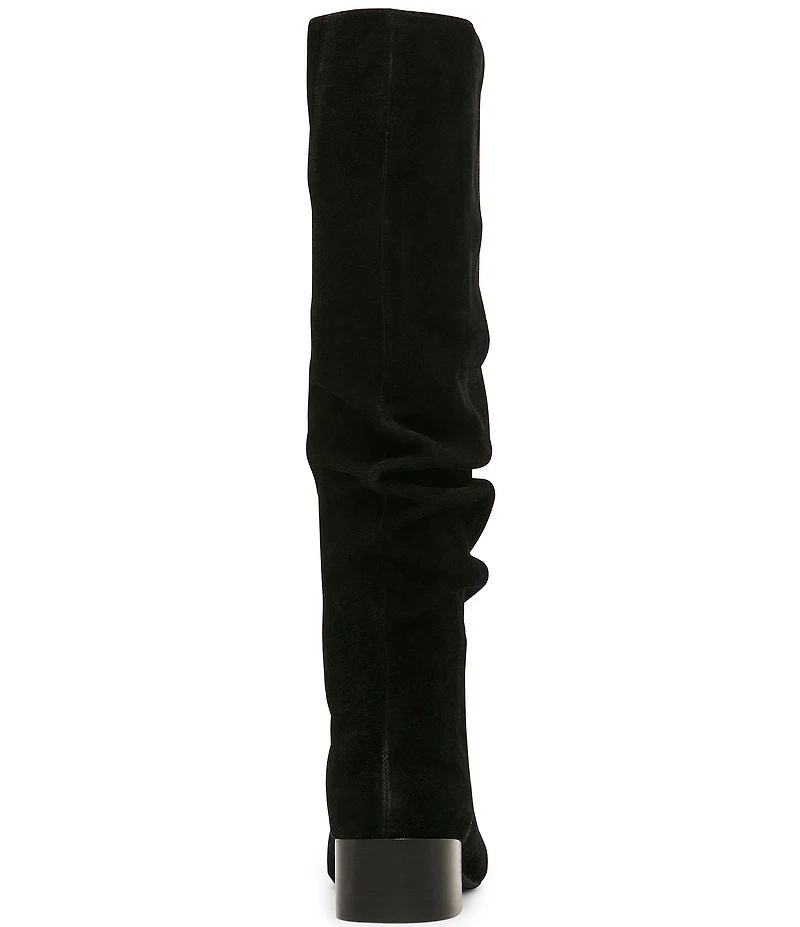 Blondo Hannah Waterproof Suede Slouch Tall Boots