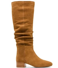 Blondo Hannah Waterproof Suede Slouch Tall Boots