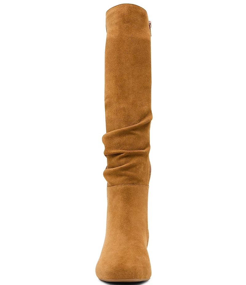 Blondo Hannah Waterproof Suede Slouch Tall Boots