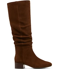 Blondo Hannah Waterproof Suede Slouch Tall Boots