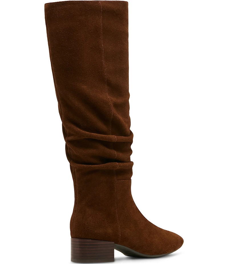 Blondo Hannah Waterproof Suede Slouch Tall Boots
