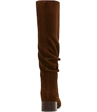 Blondo Hannah Waterproof Suede Slouch Tall Boots