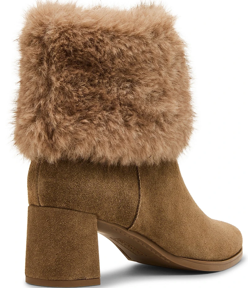 Blondo Hinata Waterproof Suede Cold Weather Booties