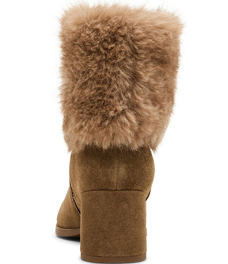 Blondo Hinata Waterproof Suede Cold Weather Booties