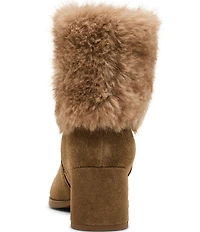 Blondo Hinata Waterproof Suede Cold Weather Booties