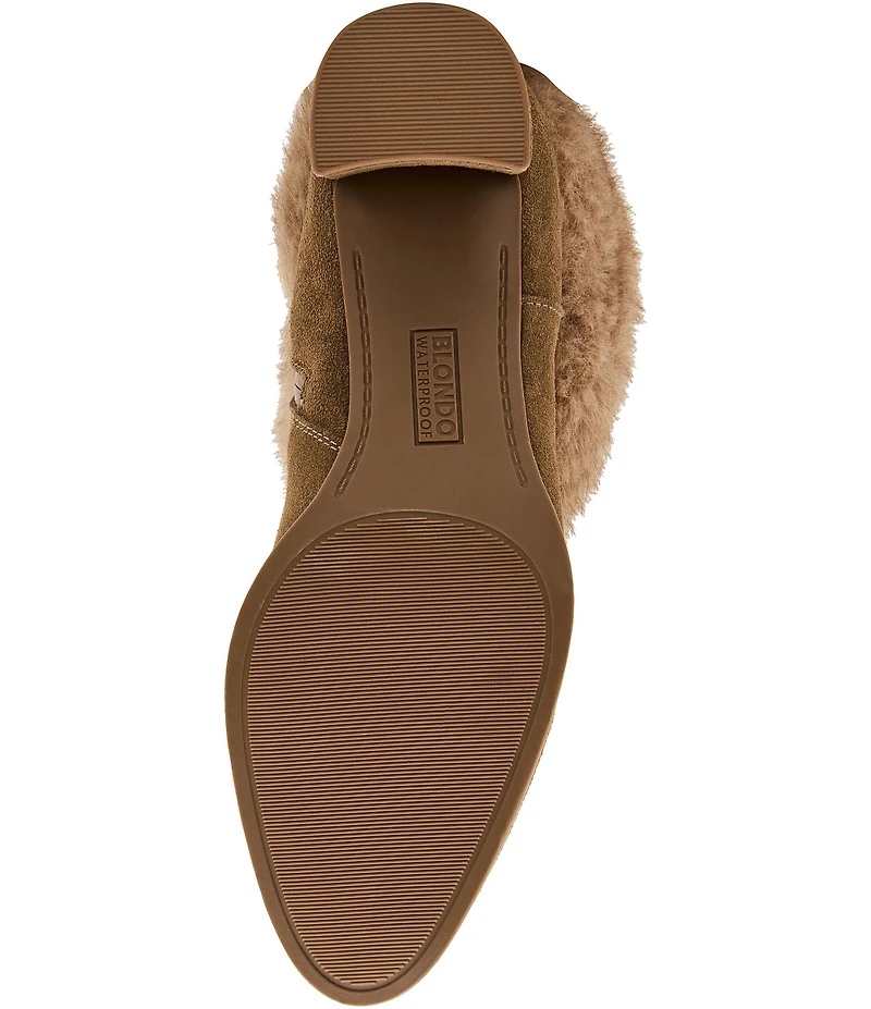 Blondo Hinata Waterproof Suede Cold Weather Booties