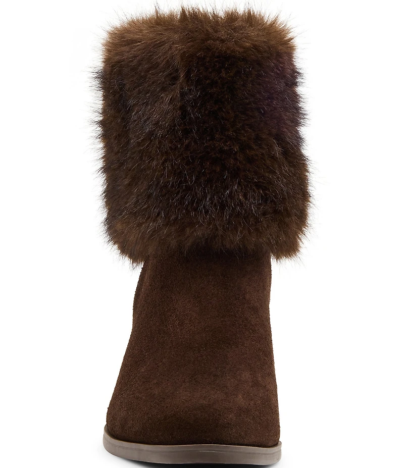 Blondo Hinata Waterproof Suede Cold Weather Booties