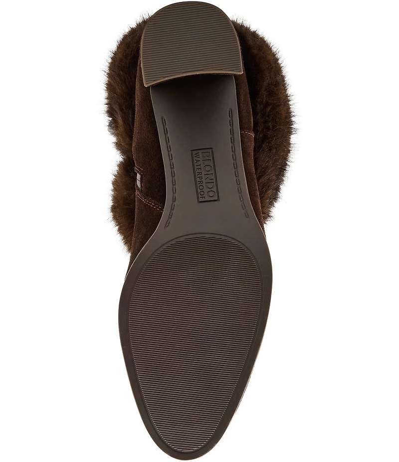 Blondo Hinata Waterproof Suede Cold Weather Booties