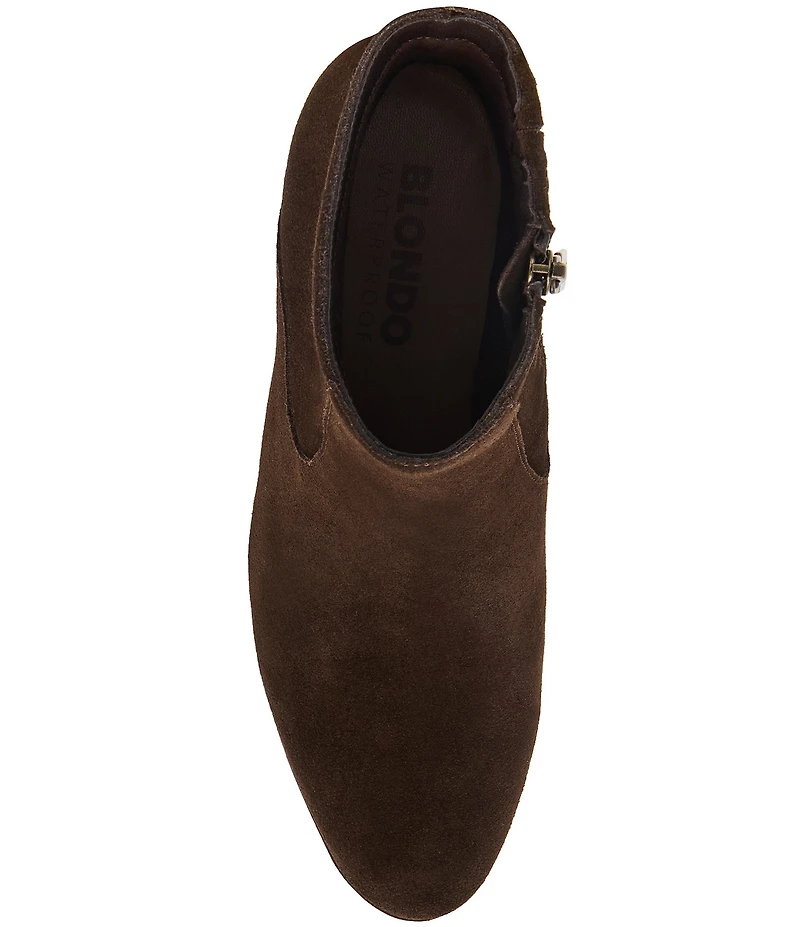 Blondo Hylia Waterproof Suede Booties