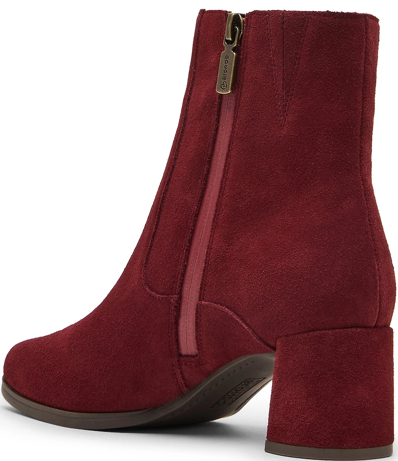 Blondo Hylia Waterproof Suede Booties