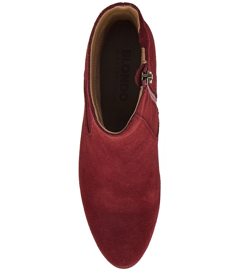 Blondo Hylia Waterproof Suede Booties