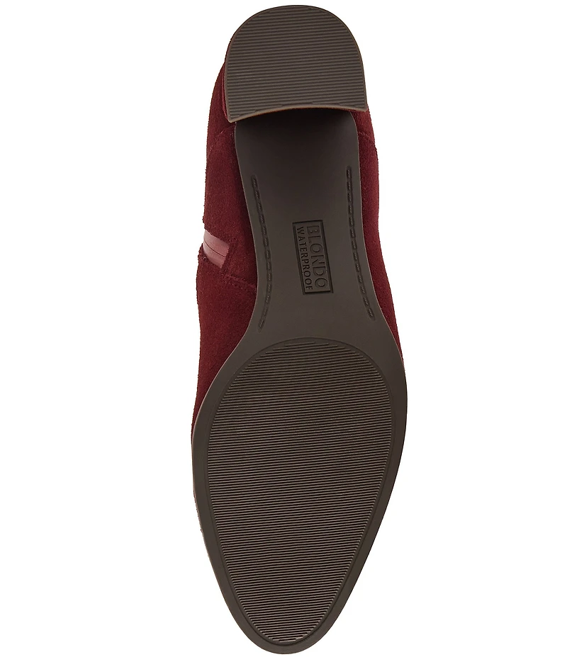Blondo Hylia Waterproof Suede Booties