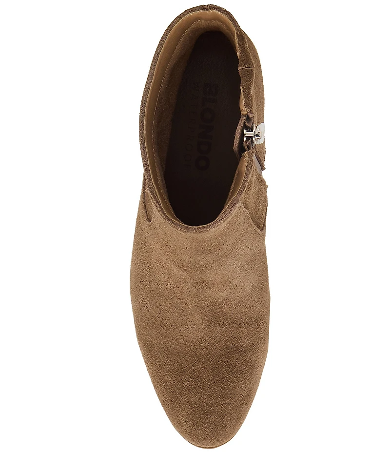Blondo Hylia Waterproof Suede Booties