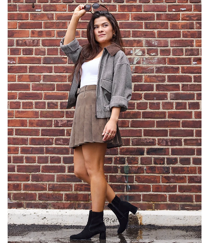 Blondo Hylia Waterproof Suede Booties