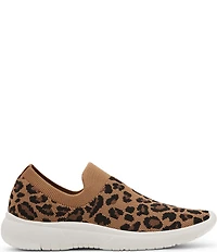Blondo Karen Leopard Print Knit Waterproof Sneakers