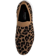 Blondo Karen Leopard Print Knit Waterproof Sneakers