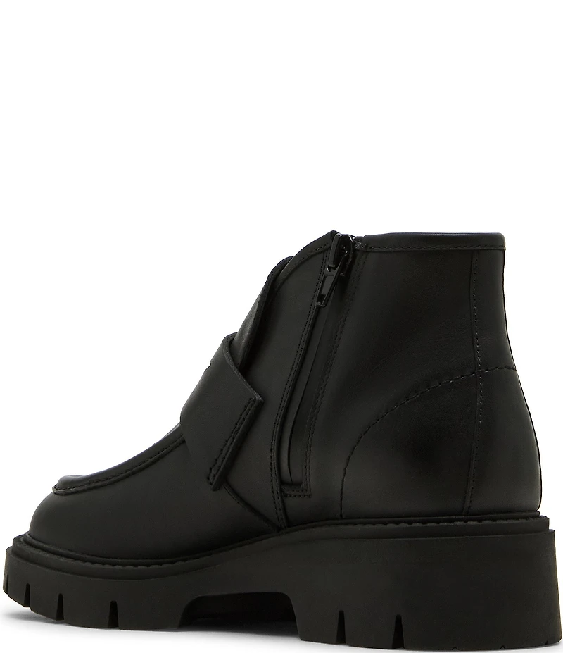 Blondo Kayloni Waterproof Leather Lug Sole Booties