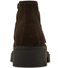 Blondo Kayloni Waterproof Suede Lug Sole Booties