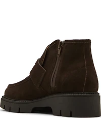 Blondo Kayloni Waterproof Suede Lug Sole Booties