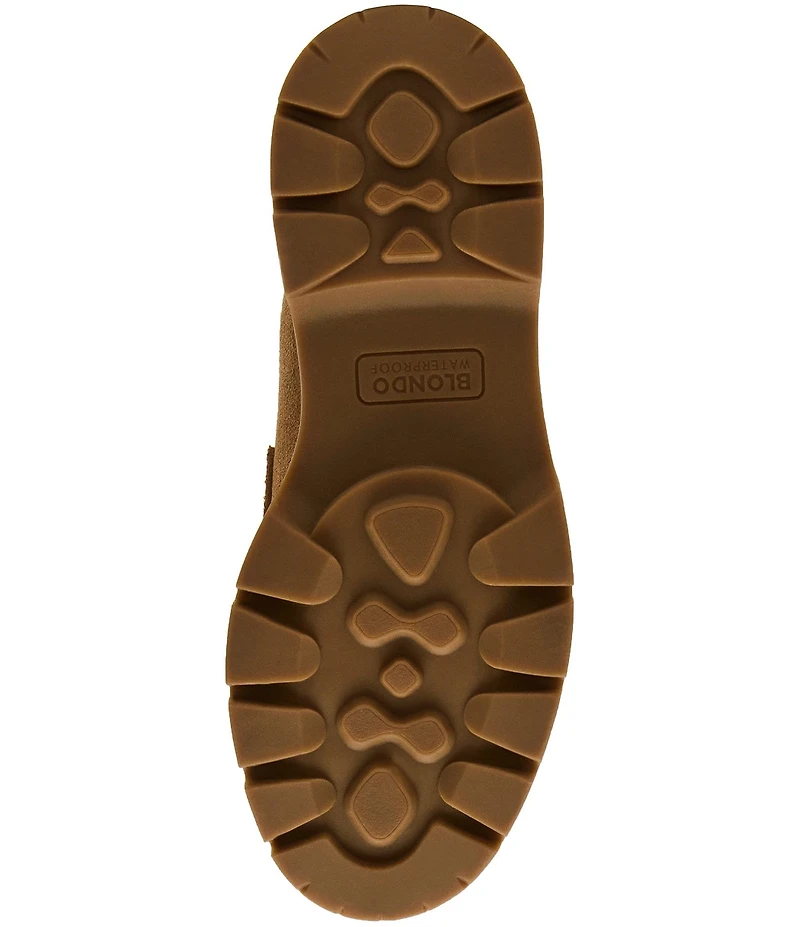 Blondo Kimora Waterproof Suede Faux Fur Lined Penny Loafers