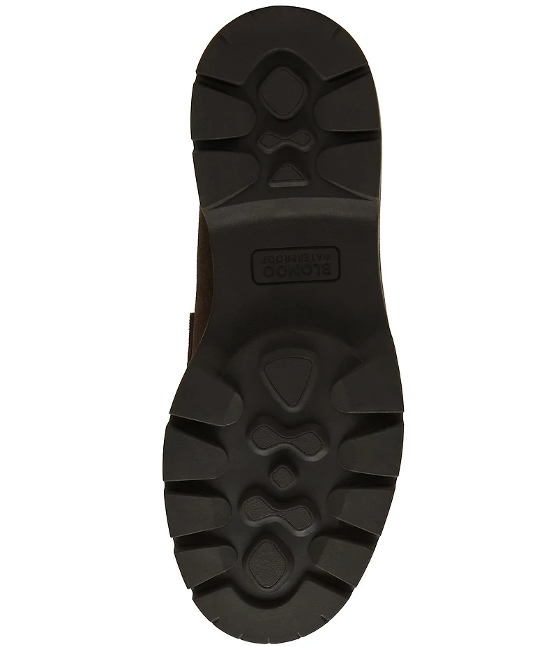 Blondo Kimora Waterproof Suede Faux Fur Lined Penny Loafers