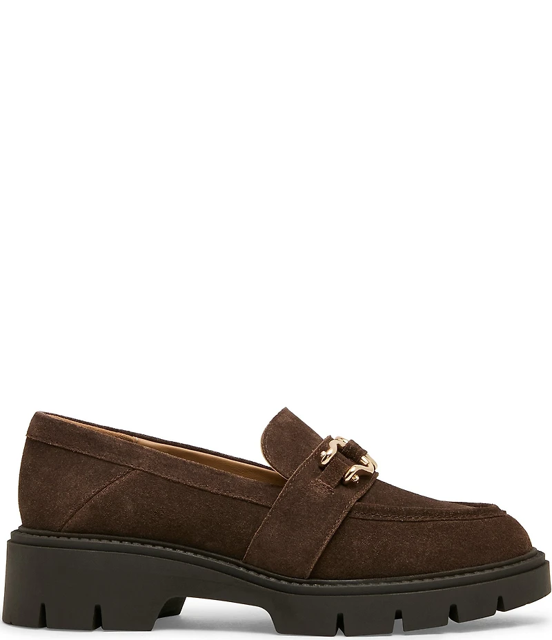 Blondo Klara Waterproof Suede Bit Lug Loafers