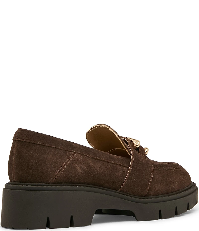 Blondo Klara Waterproof Suede Bit Lug Loafers
