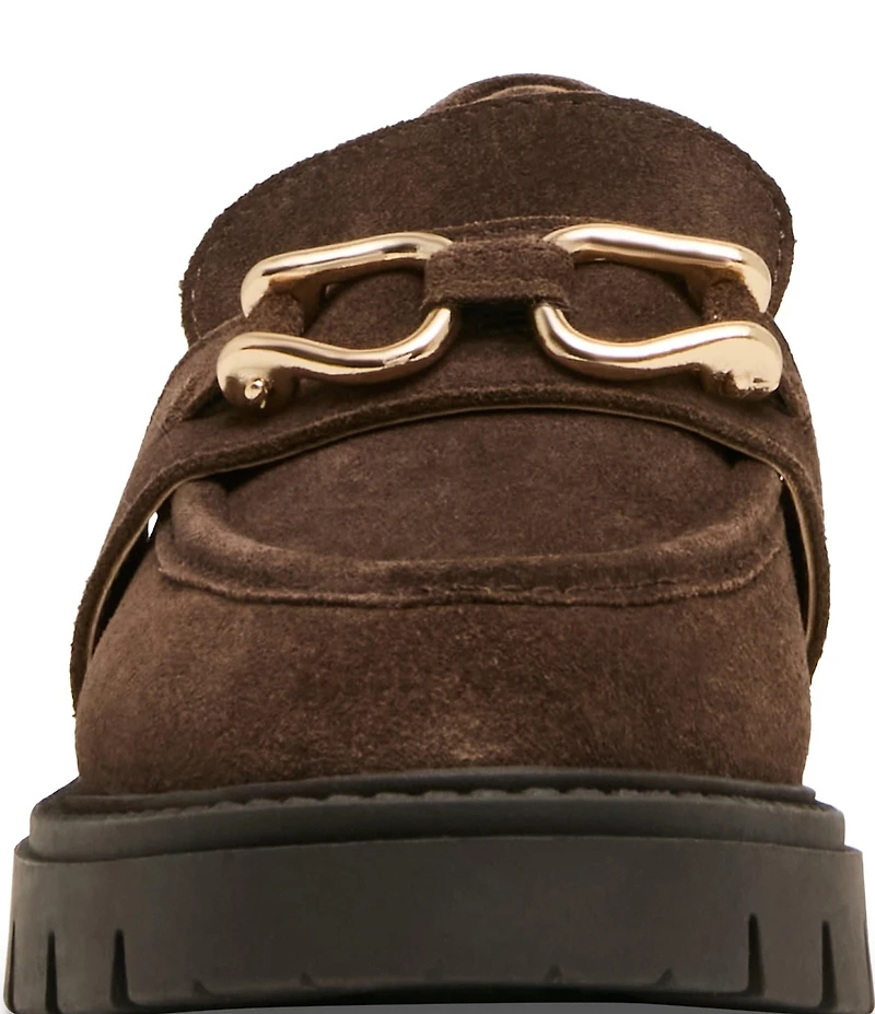 Blondo Klara Waterproof Suede Bit Lug Loafers