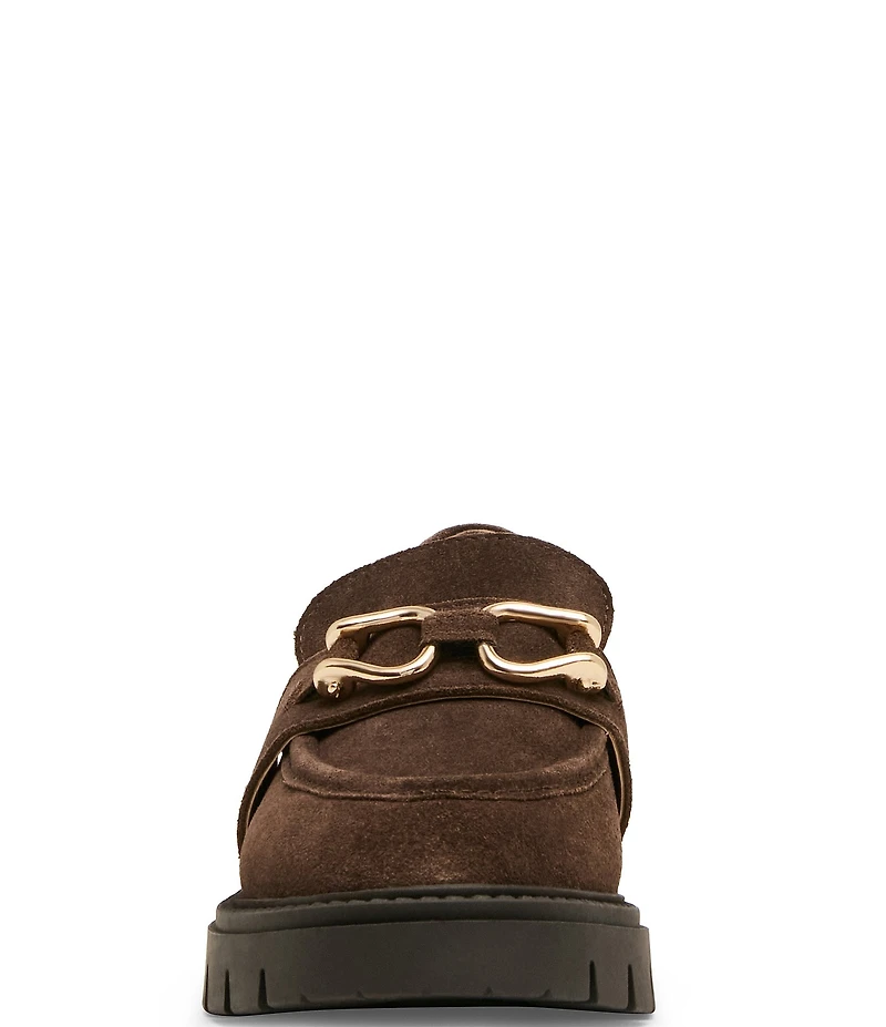 Blondo Klara Waterproof Suede Bit Lug Loafers