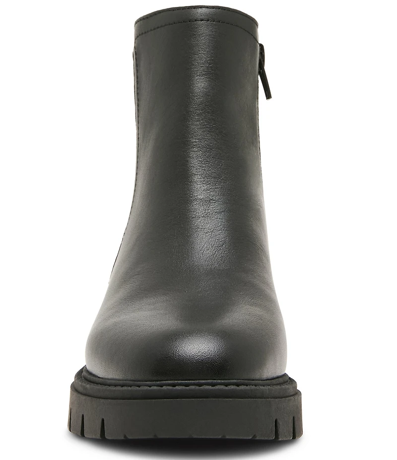 Blondo Kyra Waterproof Leather Lug Booties