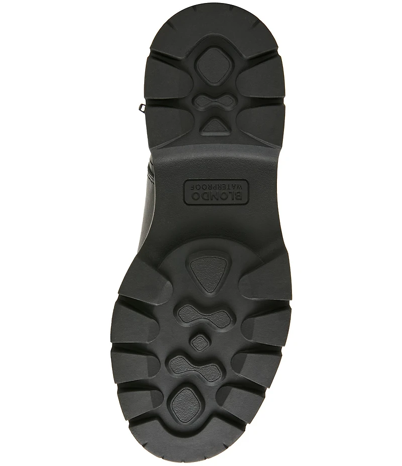 Blondo Kyra Waterproof Leather Lug Booties