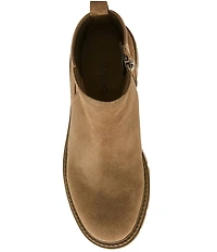 Blondo Kyra Waterproof Suede Lug Booties